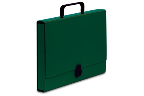 TECZKA Z RĄCZKĄ A4/4CM 304/06 ZIELONA VAUPE CLASSIC