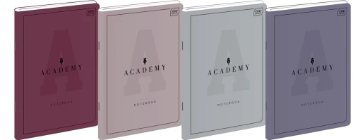 Zeszyt A5 60 kartek w linię M 90g ACADEMY INTERDRUK