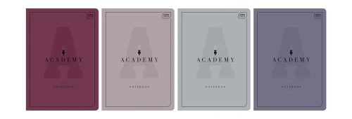 Zeszyt A5 32 kartki w linię M 90g ACADEMY INTERDRUK