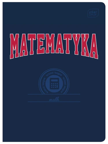 ZESZYT TEMATYCZNY INTERDRUK A5 60 KARTEK W KRATKĘ MATEMATYKA HYBRID FSC ZE60#MATFSC