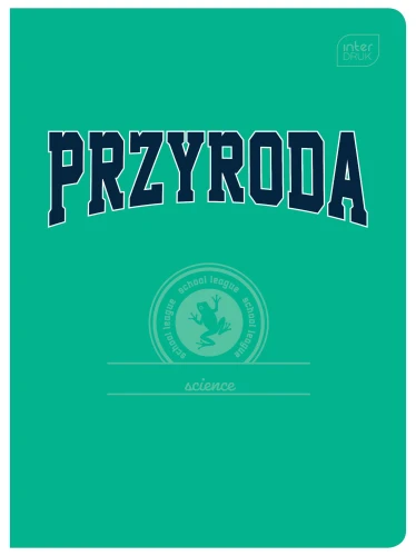 ZESZYT TEMATYCZNY INTERDRUK A5 60 KARTEK W KRATKĘ PRZYRODA HYBRID FSC