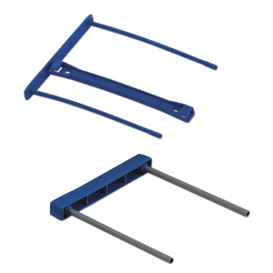 Klips archiwizacyjny 100mm PRO CLIP niebieski (50 sztuk) 0089801 FELLOWES