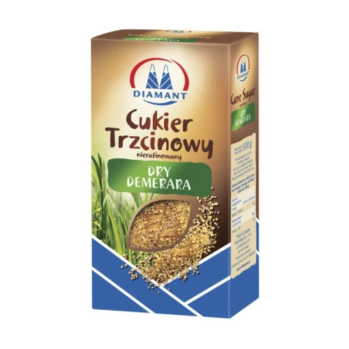 Cukier trzcinowy gruby Diamant 500g