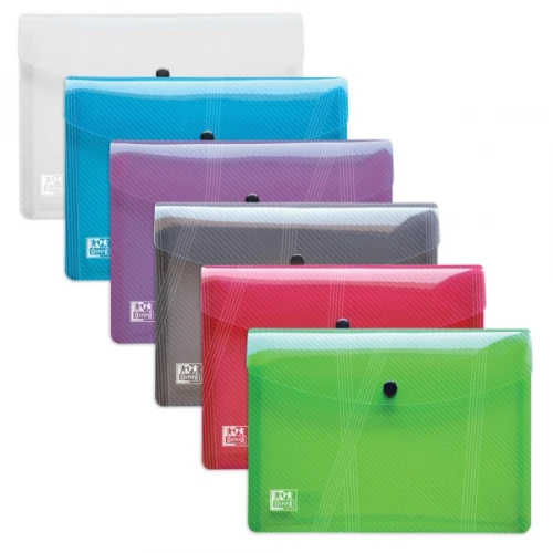 Teczka kopertowa na zatrzask A5 400031401 MIX OXFORD HAWAI