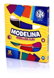 Modelina 12 kolorów x 20g 304110001 ASTRA