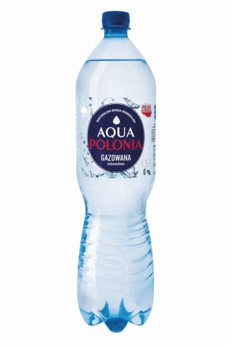 WODA AQUA POLONIA 1,5L GAZOWANA