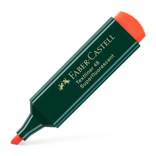 ZAKREŚLACZ FABER-CASTELL 48 POMARAŃCZOWY 154815