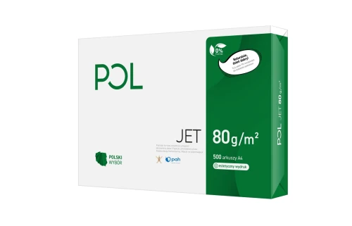 Papier ksero  A4 A 80g POLjet Kwidzyń