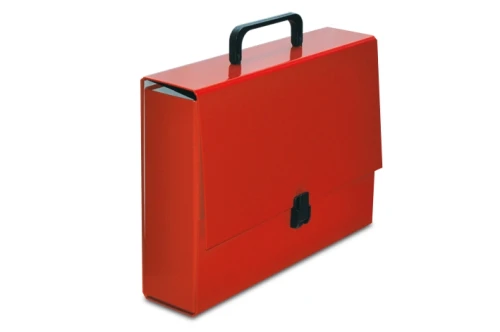 TECZKA Z RĄCZKĄ A4/8CM 305/01 CZERWONA VAUPE CLASSIC II