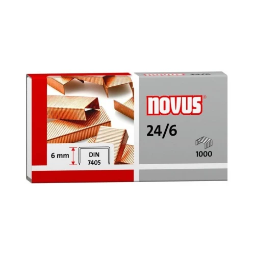 ZSZYWKI 24/6 MIEDZIOWANE LD-1000 NOVUS 040-0206
