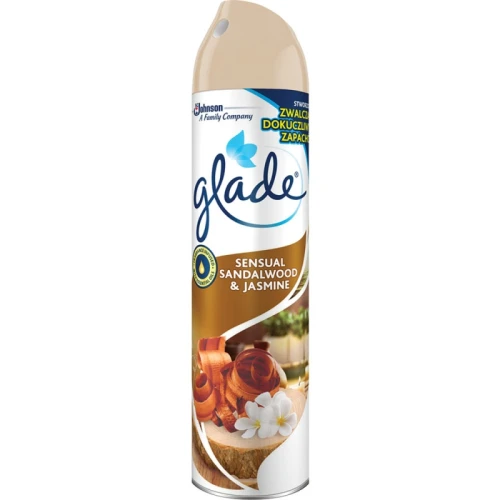 Odświeżacz powietrza Glade spray Drzewo Sandałowe i Jaśmin 300ml