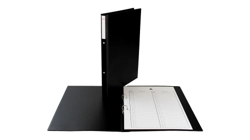 Akta osobowe segregator 2R/2cm TD-12-01 czarny BIURFOL
