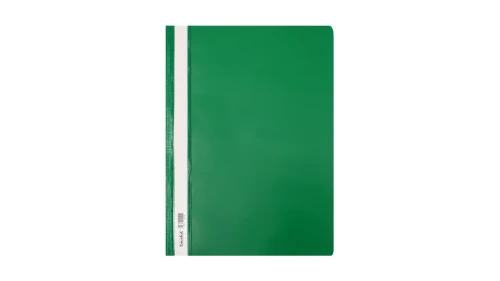Skoroszyt A4 PVC twardy ST-01-02 zielony BIURFOL