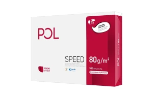 Papier ksero  A4 C 80g POLspeed  Kwidzyń