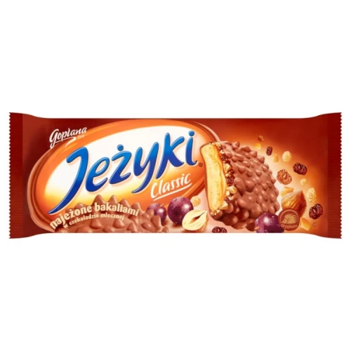 Ciastka Jeżyki Classic w czekoladzie 140g Goplana