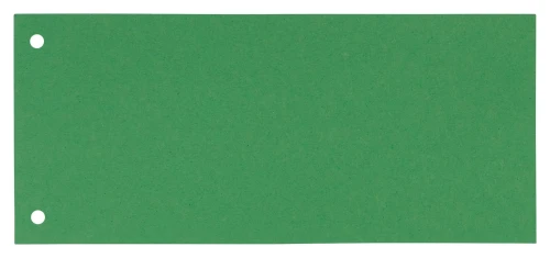 Przekładki 1/3 A4 kartonowe 100 szt. 624447 zielone Esselte
