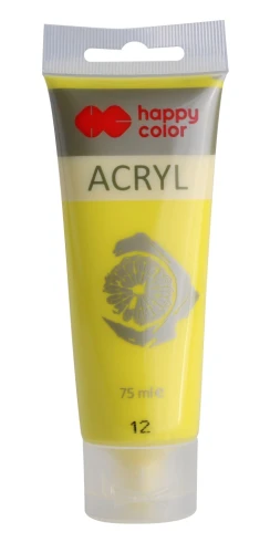 FARBA AKRYLOWA 75ML 7370 0075-12 CYTRYNOWA HAPPY COLOR
