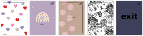 Notes A6 50 kartek kratka NOA6 MIX INTERDRUK