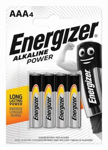 BATERIA AAA LR03 1.5V /4/ ENERGIZER ALKALICZNE POWER