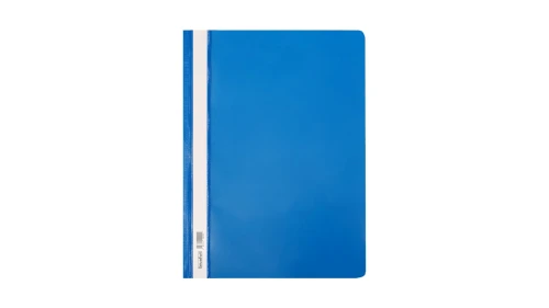 Skoroszyt A4 PVC twardy ST-01-03 niebieski BIURFOL