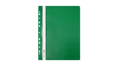 Skoroszyt A4 PVC twardy zawieszany ST-02-02 zielony BIURFOL