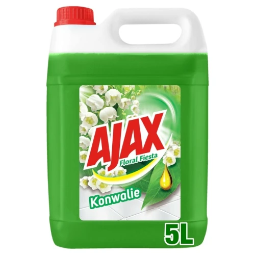 Płyn uniwersalny Ajax 5L Floral Fiesta konwalie (zielony)