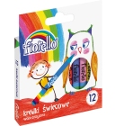 KREDKI ŚWIECOWE 12 KOLORÓW FIORELLO 170-1383