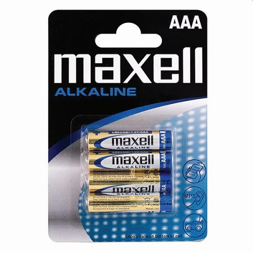 BATERIA AAA LR03 1.5V /4/ MAXELL ALKALICZNE