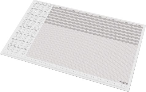 BIUWAR-WKŁAD 0318-0030-99 590X395 A2 30 kartek  z kalendarzem dwuletnim PANTA PLAST