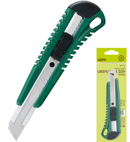 NÓŻ DO PAPIERU DUŻY 18MM WZMOCNIONY GR-9988 GRAND 130-1190