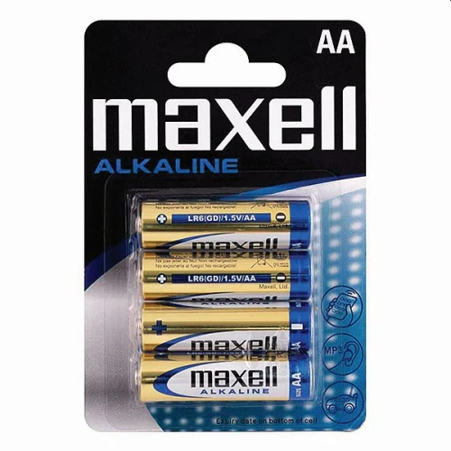 BATERIA AA LR06 1.5V /4/ MAXELL ALKALICZNE