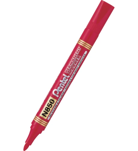 MARKER OKRĄGŁY N850-B CZERWONY PENTEL
