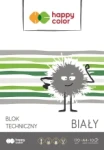 Blok techniczny biały A4 10k 170g 3550 2030-0 HAPPY COLOR