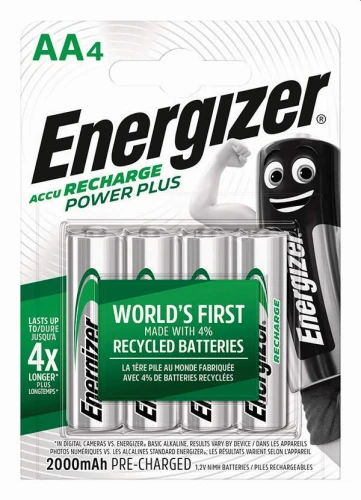 Akumulator ENERGIZER Power Plus AA HR6 1,2V 2000mAh 4szt.
