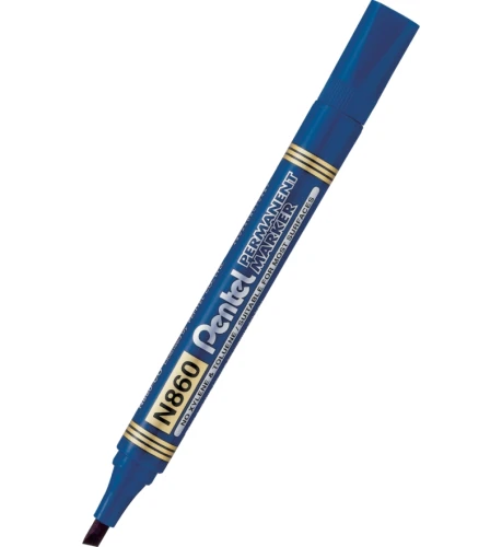MARKER ŚCIĘTY N860-C NIEBIESKI PENTEL