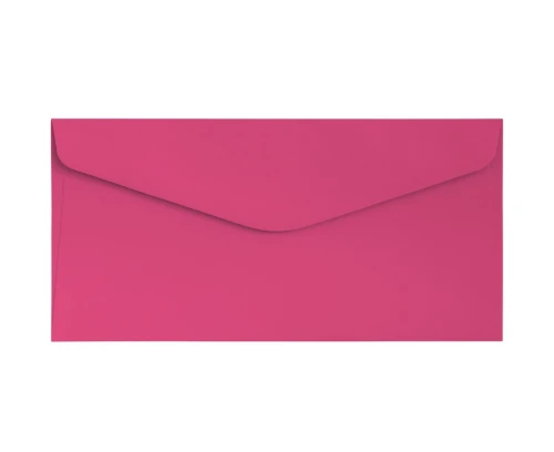 Koperty ozdobne DL 10 szt. Gładki różowy K. 120g 280180 Galeria Papieru