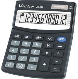 KALKULATOR  VECTOR VC-812 BIUROWY