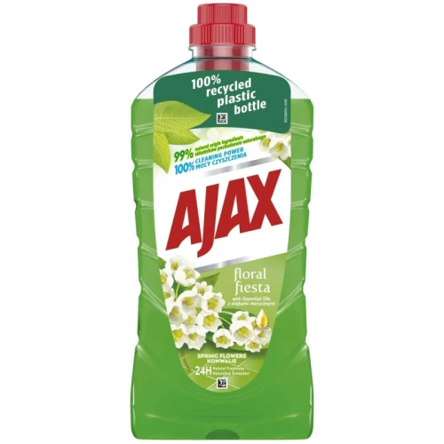 Płyn uniwersalny Ajax 1L Floral Fiesta konwalie (zielony)