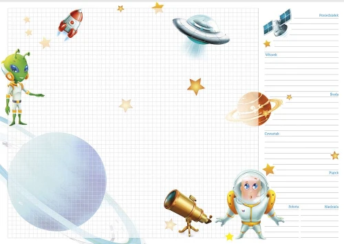 BIUWAR-PLANER 45X32 26K PP04 "KOSMOS" LUCRUM