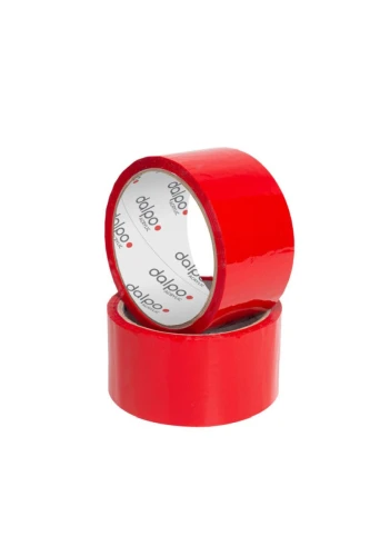 Taśma pakowa akryl 48mm x 45m czerwona MXA-001CZ DALPO