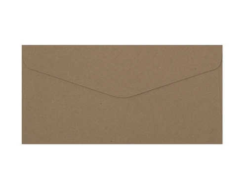 Koperty ozdobne DL 10 szt. Kraft ciemnobeżowy 120g 280122 Galeria Papieru