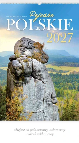 KALENDARZ 13-PLANSZOWY RW01 PEJZAŻE POLSKIE LUCRUM