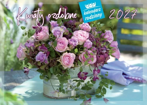 KALENDARZ RODZINNY WL02 KWIATY OZDOBNE LUCRUM