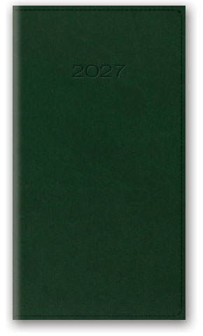 KALENDARZ NOTESOWY 80X150 11T-05-V ZIELONY LUCRUM