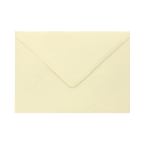 Koperty ozdobne B6 10 szt. Gładki jasnokremowy 120g 280829 Galeria Papieru