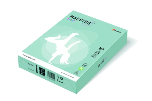 Papier ksero MAESTRO color A4 160g jasny niebieski 941-BL29A16S Pastel