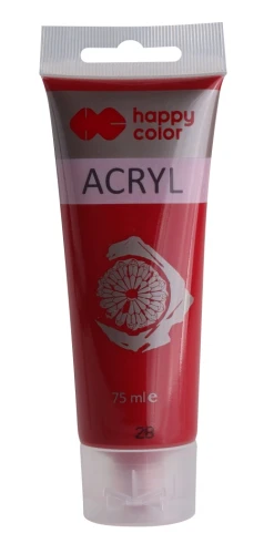 FARBA AKRYLOWA 75ML 7370 0075-28 KARMINOWA HAPPY COLOR
