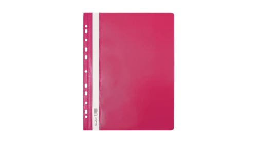 Skoroszyt A4 PVC twardy zawieszany ST-02-10 różowy BIURFOL