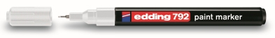 MARKER OLEJOWY CIENKI E-792/049 BIAŁY EDDING EF 0.8MM