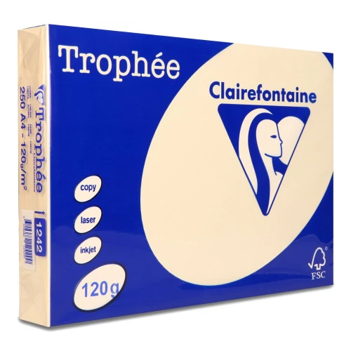 Papier ksero Trophee A4 120g 1242 piaskowy